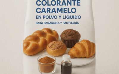 Colorante Caramelo en Polvo y Líquido para Panadería y Pastelería QUIMIX