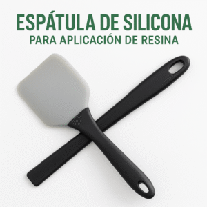 Espátula de Silicona para Aplicación de Resina