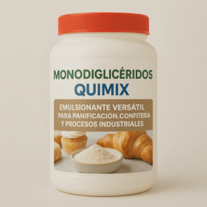 Monodiglicéridos QUIMIX – Emulsionante Versátil para Panificación, Confitería y Procesos Industriales